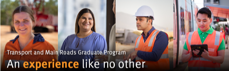 Permanent graduate roles - Transport and Main Roads Graduate Program profile banner profile banner